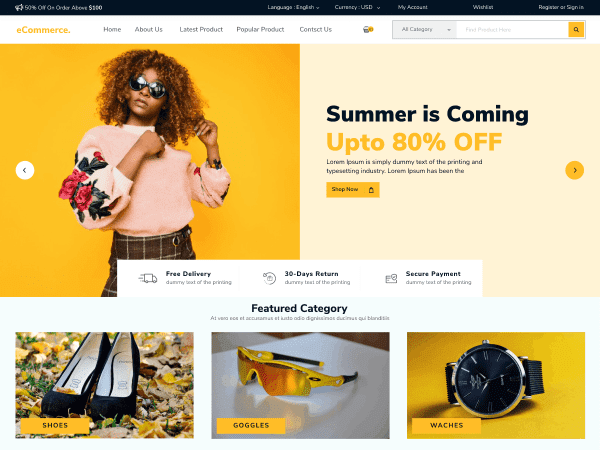 FASHION E-COMMERCE BUDGET-FRIENDLY WEB SITE / 🌟 সাশ্রয়ী মূল্যে আপনার স্বপ্নের ই-কমার্স ওয়েবসাইট তৈরি করুন! 🌟 - Image 3